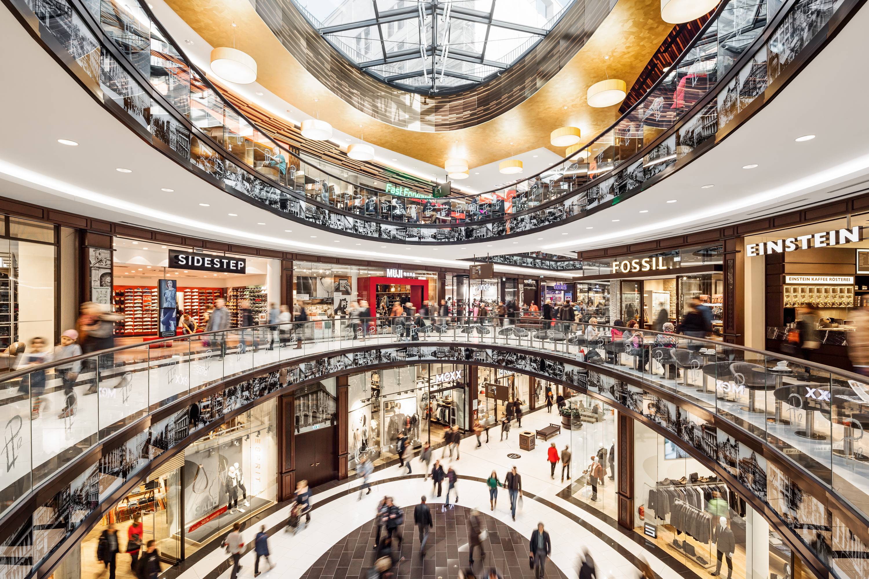 Daten und Fakten Mall  of Berlin  Vermietung